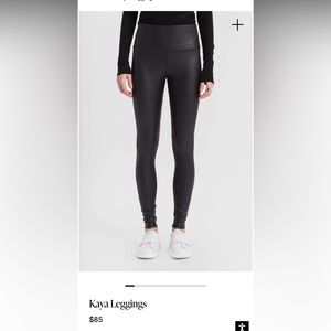 Marcella Kaya Faux Leather Leggings